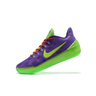 Nike Erkek Kobe A.D. Mor / Yeşil / Kırmızı Basketbol Ayakkabısı Türkiye - 7E7CYWMV